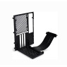 Lian Li O11D-1X, Compatible with RTX 3080/3090 and PCIE 4.0​​ Premium PCI-E x16 3.0 Extender Riser Cable 200mm and Cover Bracket, Black